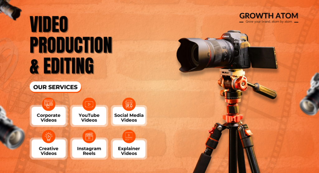Looking for a professional video production agency in Kolkata? Contact Growth Atom, Today!