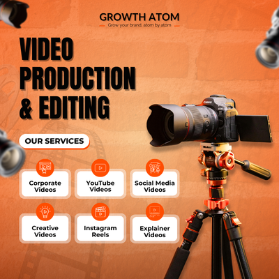 Video Production Agency in Kolkata | Corporate & Brand Video Production Services | Growth Atom