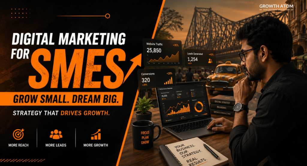 Growth Atom | digital marketing for SMEs | Kolkata