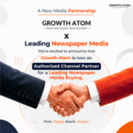 Growth Atom Is Now the Official Media Buying Channel Partner for a Leading Newspaper in West Bengal